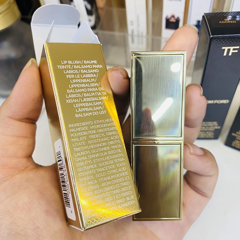 SON DƯỠNG TOM FORD 24K GOLD Z09 SOLEIL LIP BLUSH MÀU HỒNG PHẤN | Hàng Xách  Tay Giá Tốt HeaStore
