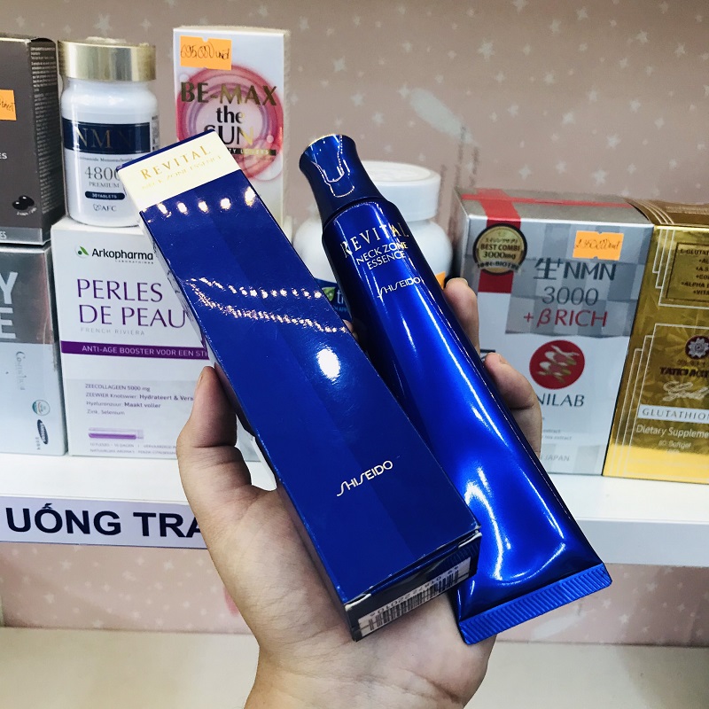 KEM DƯỠNG, CHỐNG NHĂN VÙNG CỔ SHISEIDO REVITAL NECK ZONE ESSENCE 75G