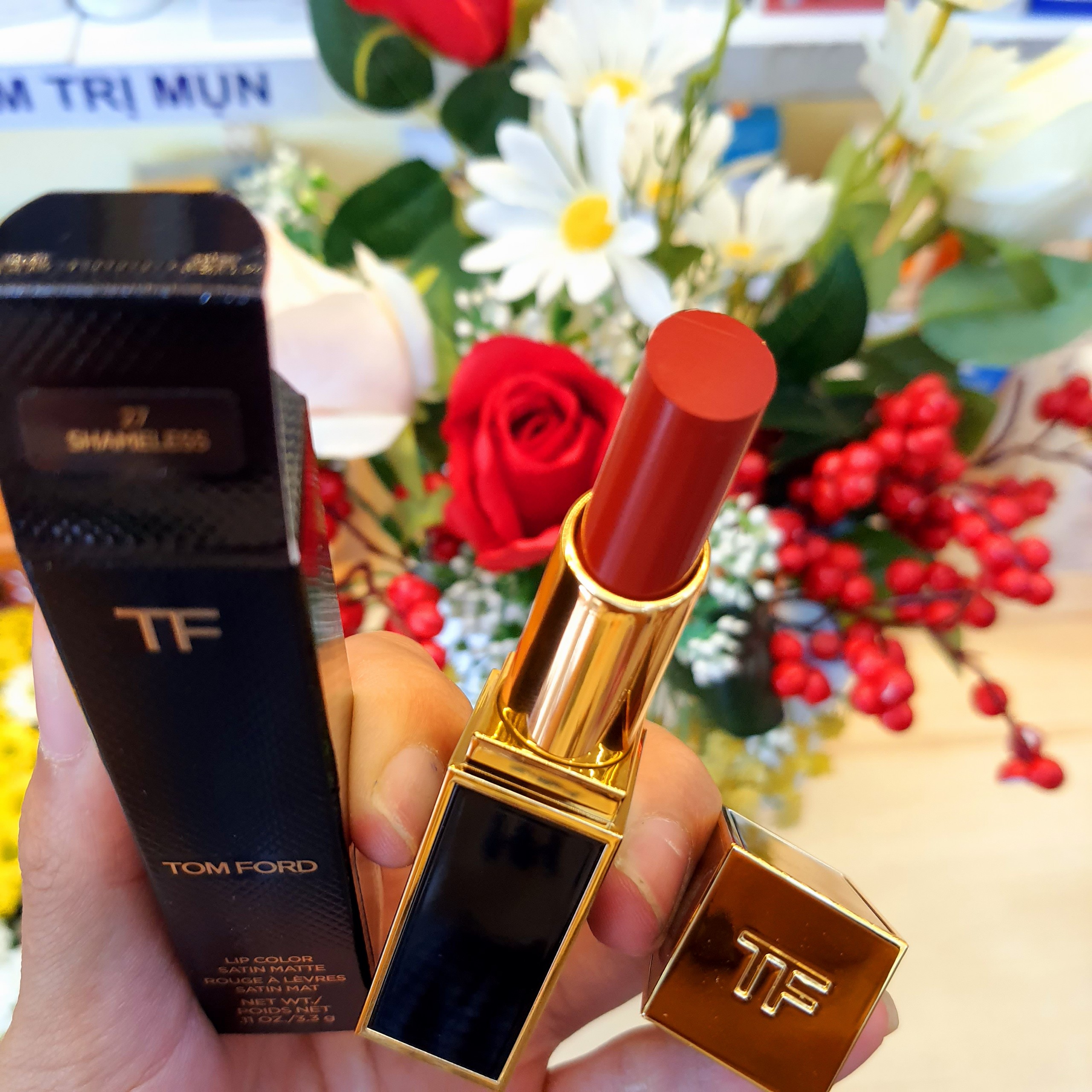 SON TOMFORD LIP COLOR SATIN MATTE MÀU #27 SHAMELESS | Hàng Xách Tay Giá Tốt  HeaStore