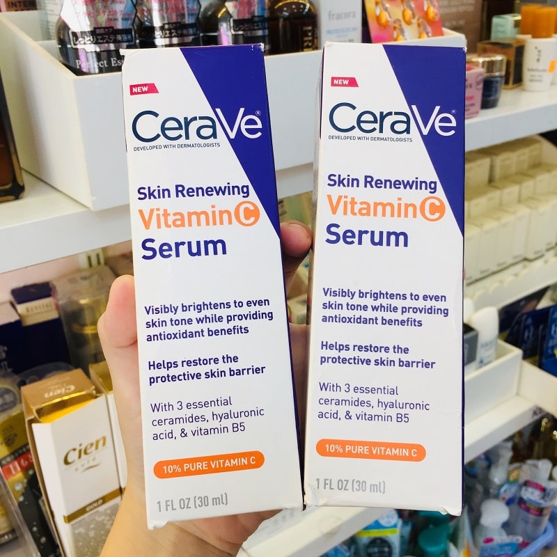 TINH CHẤT DƯỠNG DA CERAVE SKIN RENEWING VITAMIN C SERUM 30ML Hàng