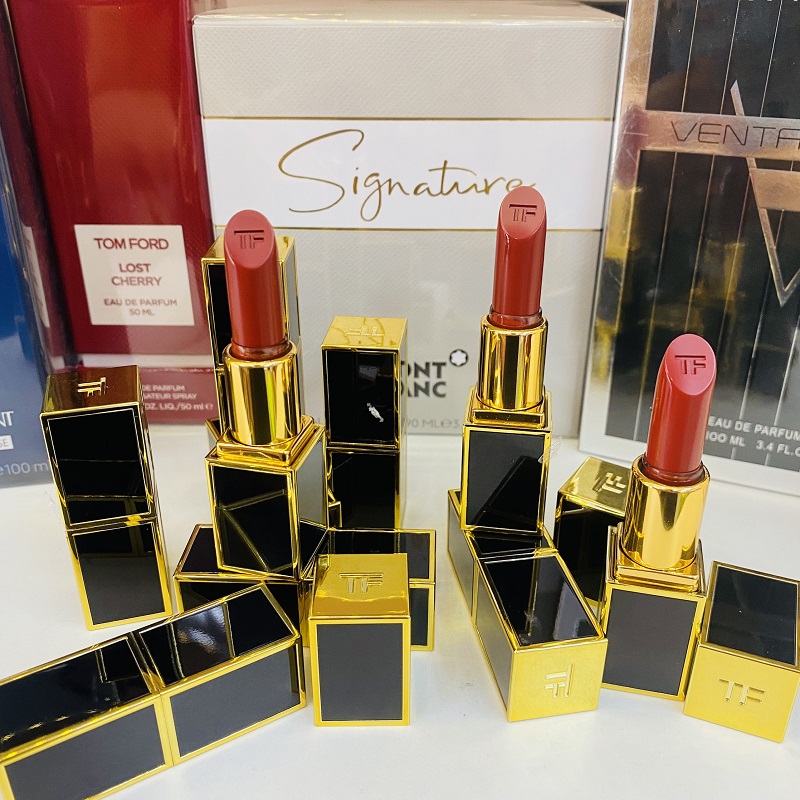 SON TOMFORD LIP COLOR ROUGE À LÈVRES 1X MAURICE MÀU ĐỎ ĐẤT PHA CAM - 2G |  Hàng Xách Tay Giá Tốt HeaStore