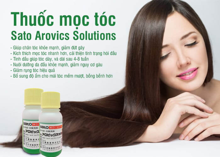 THUỐC BÔI KÍCH THÍCH MỌC TÓC SATO NHẬT 30ML | Mỹ phẩm Hea Store