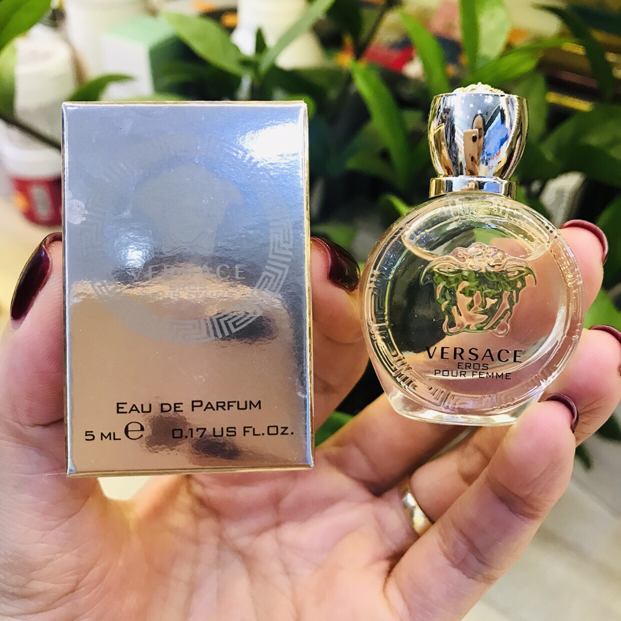 NƯỚC HOA MINI VERSACE EROS POUR FEMME EDP 5ML Hàng Xách Tay