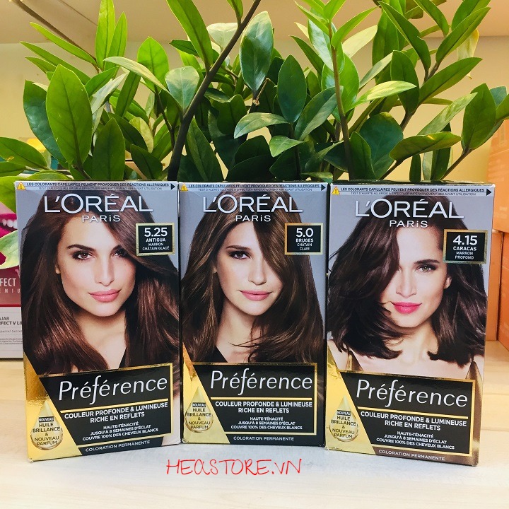 Cẩm nang cách pha thuốc nhuộm tóc l'oreal preference chi tiết và rõ ràng cho tóc sáng bóng