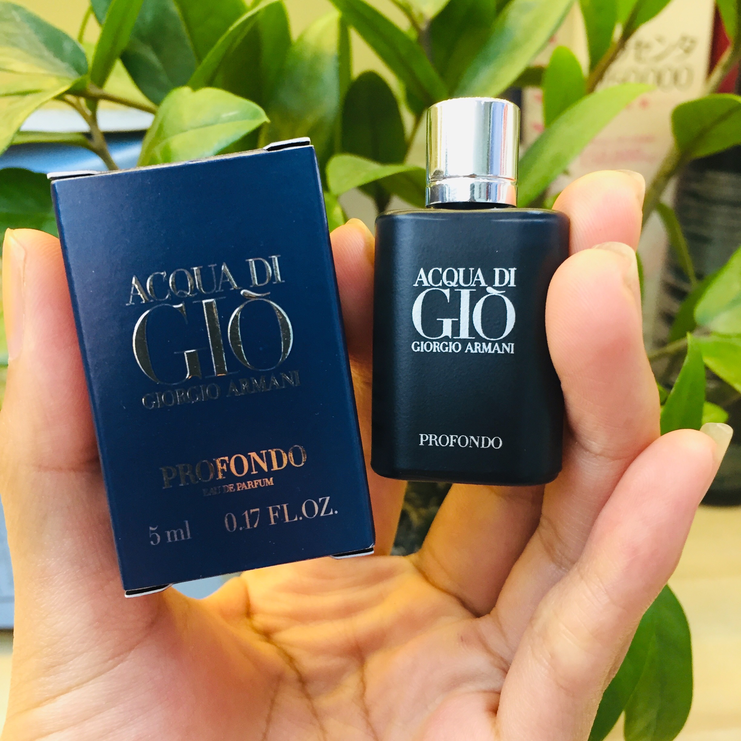 NƯỚC HOA MINI ACQUA DI GIO GIORGIO ARMANI PROFONDO EDP | Hàng Xách Tay Giá  Tốt HeaStore