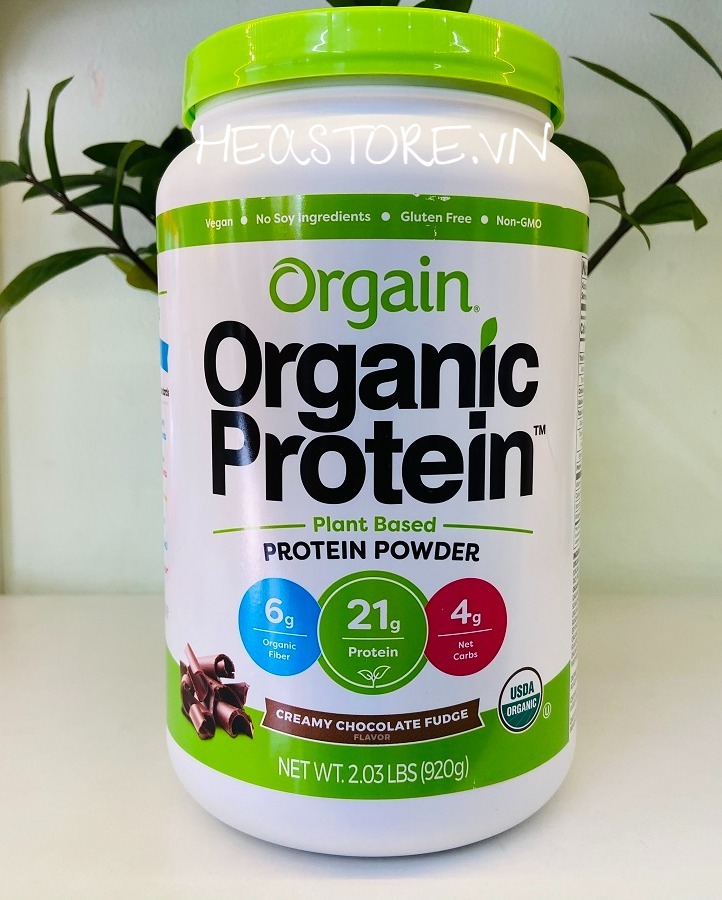 BỘT ORGAIN ORGANIC PROTEIN PLANT BASED PROTEIN POWDER VỊ