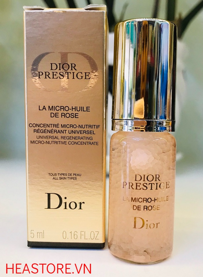 TINH CHẤT CHỐNG LÃO HÓA DIOR PRESTIGE LA MICRO HUILE DE ROSE ADVANCED SERUM  30ML CHÍNH HÃNG  Tái tạo chống lão hóa da  TheFaceHoliccom