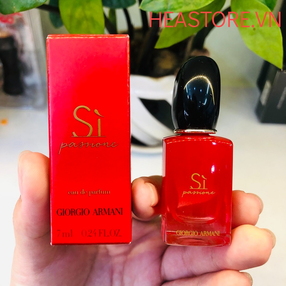 NƯỚC HOA MINI SÌ PASSIONE EDP GIORGIO ARMANI | Hàng Xách Tay Giá Tốt  HeaStore