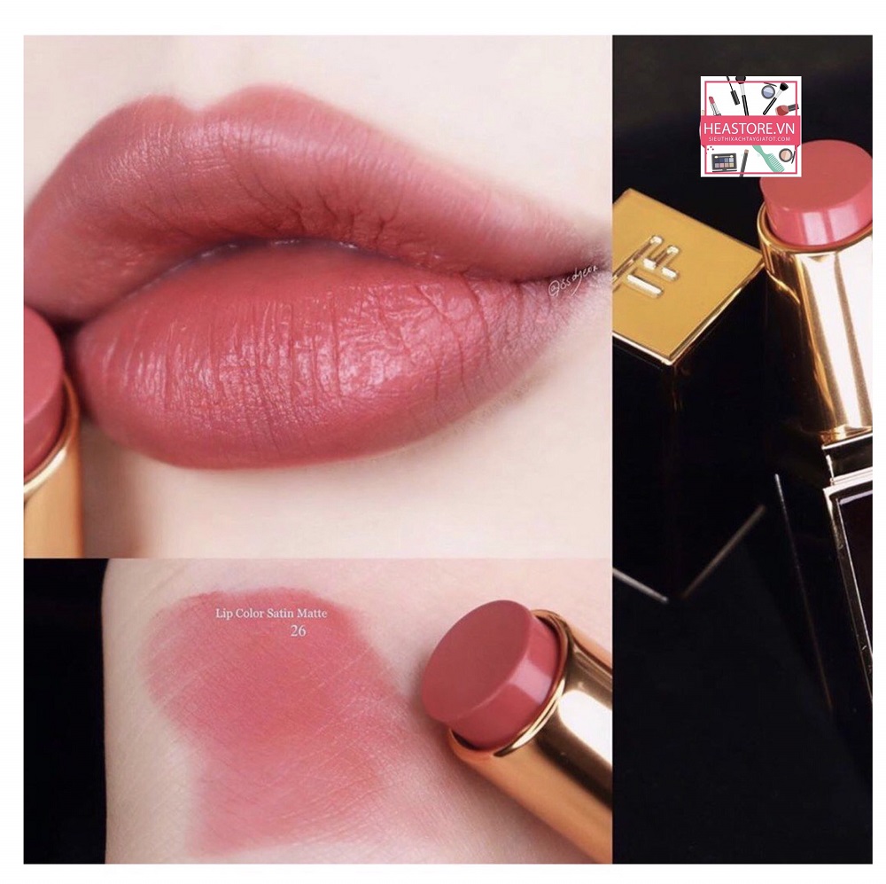 SON TOM FORD LIP COLOR SATIN MATTE  #26 TO DIE FOR | Hàng Xách Tay Giá  Tốt HeaStore