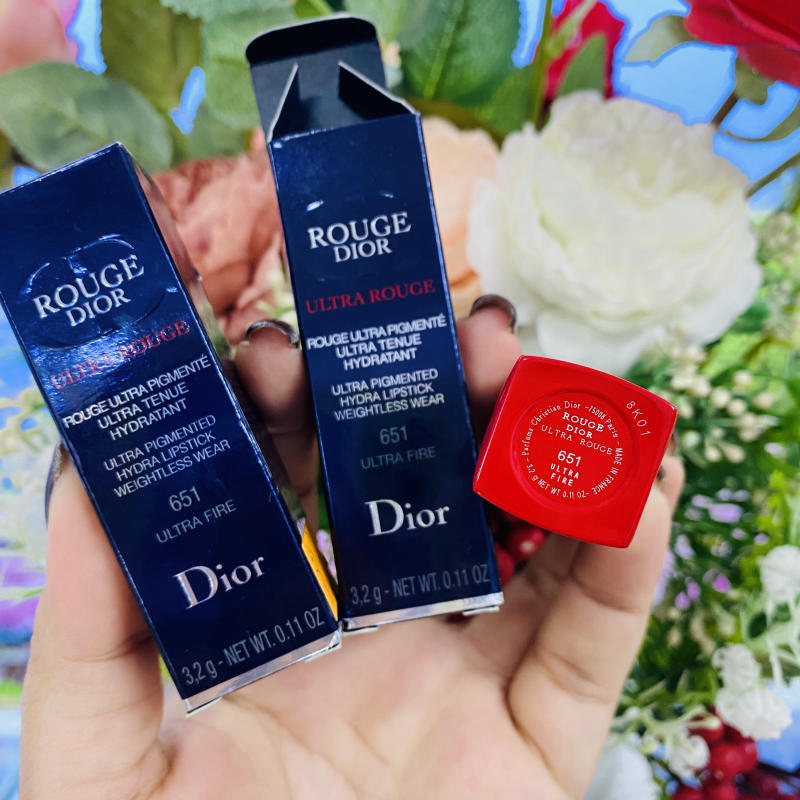 SON DIOR ULTRA ROUGE MAU 651 ULTRA FIRE CAM Hang Xach Tay Gia T t HeaStore