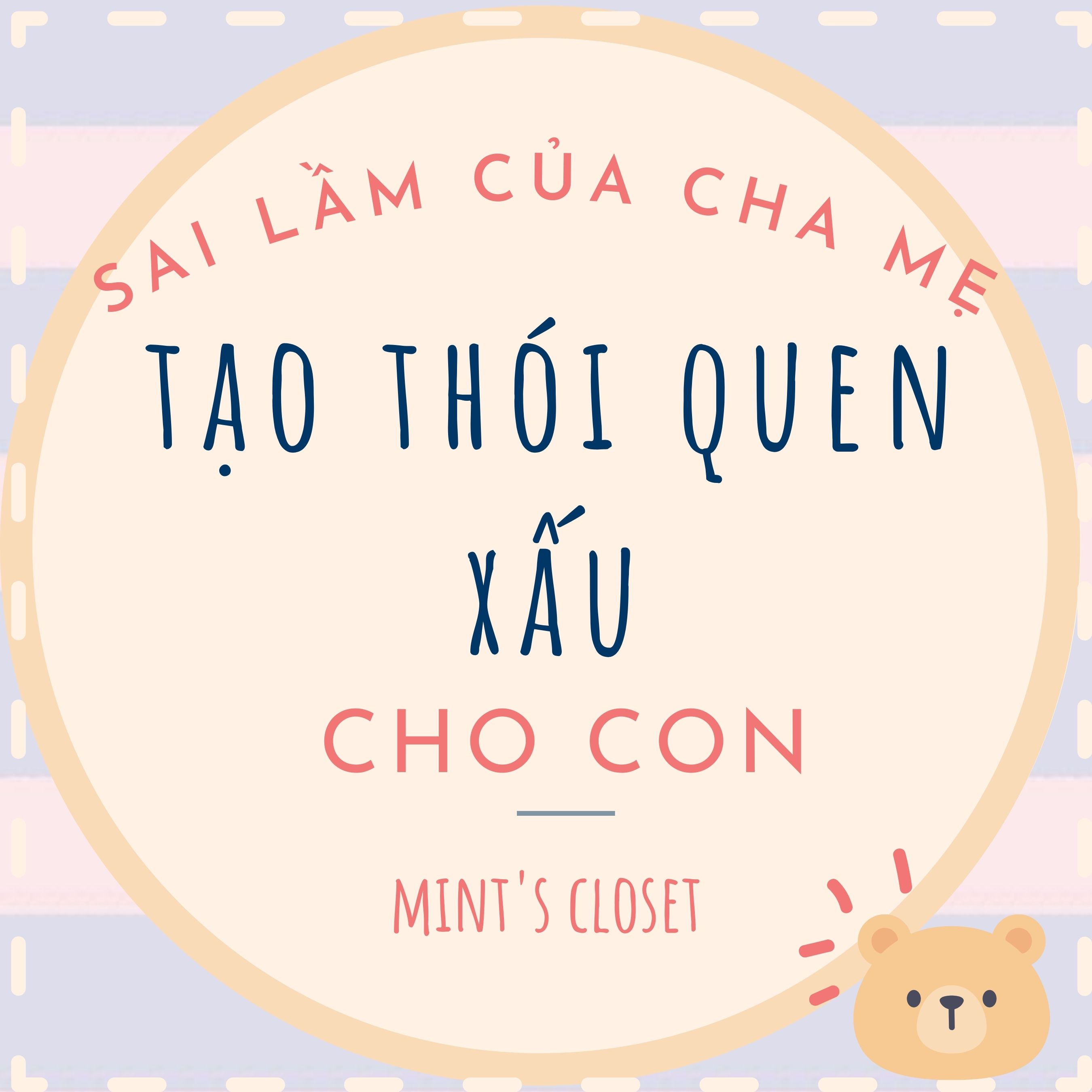 SAI LẦM CỦA CHA MẸ