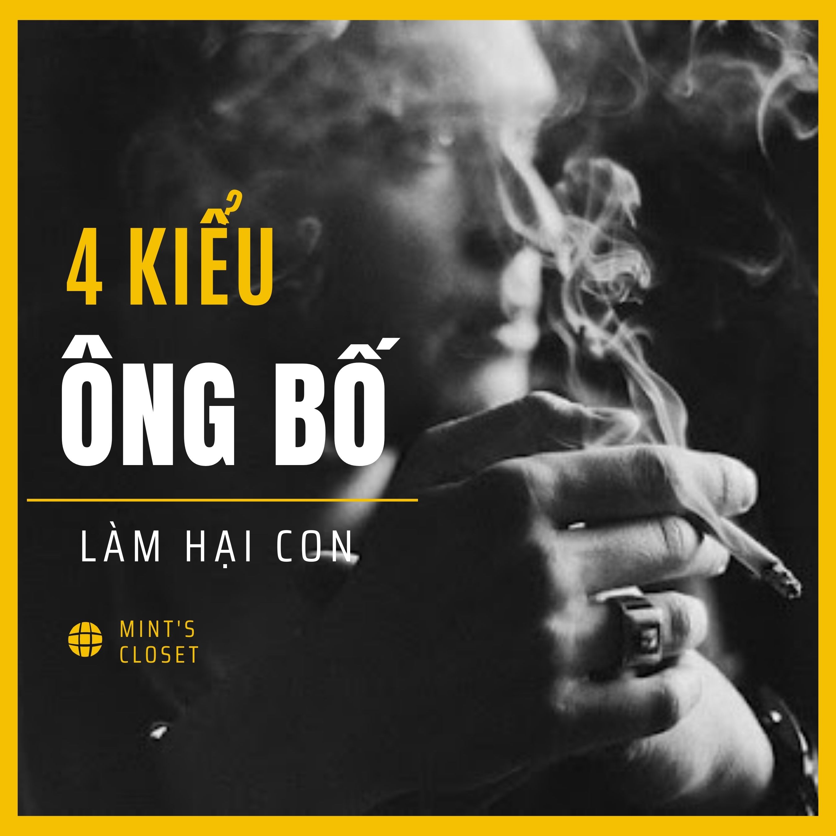 4 KIỂU ÔNG BỐ LÀM HẠI CON