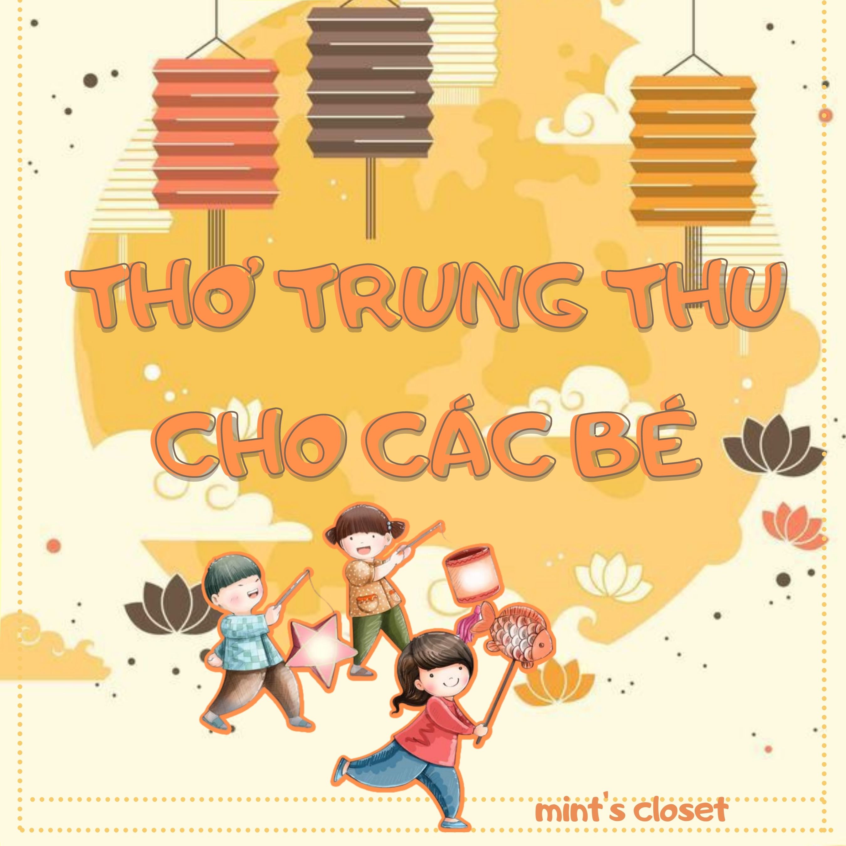 THƠ TRUNG THU CHO BÉ