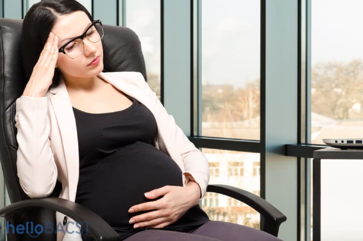 Bí quyết giúp mẹ bầu giảm chóng mặt khi mang thai