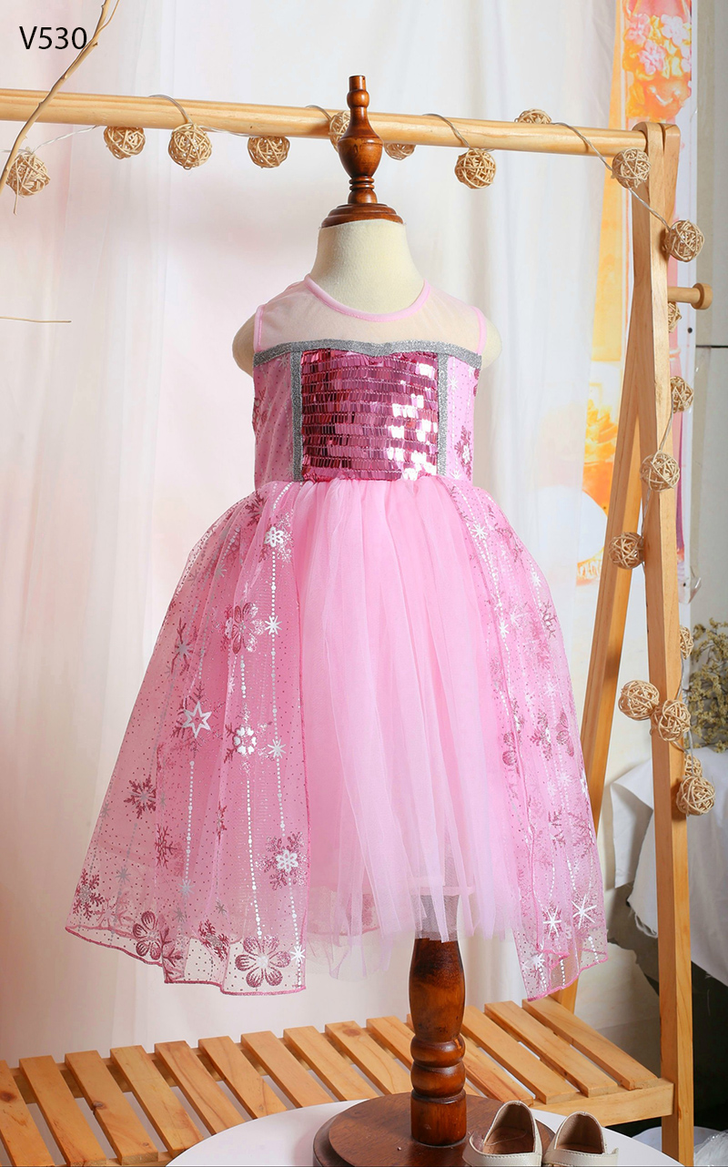Joyncleon cô gái váy trẻ em ren pháp váy bé thời trang váy công chúa bé