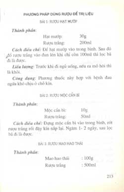 100 Cách uống rượu trị bệnh