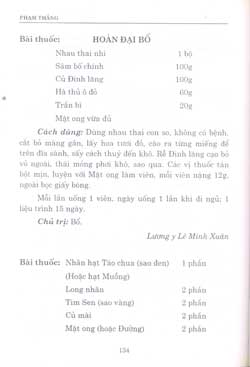 Những bài thuốc hay kinh nghiệm