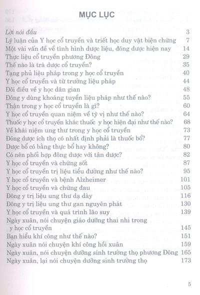 Một vài vấn đề về Y học Cổ truyền