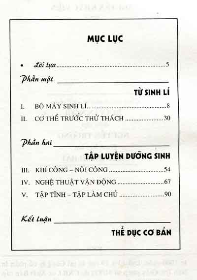 Từ Sinh lý đến Dưỡng sinh