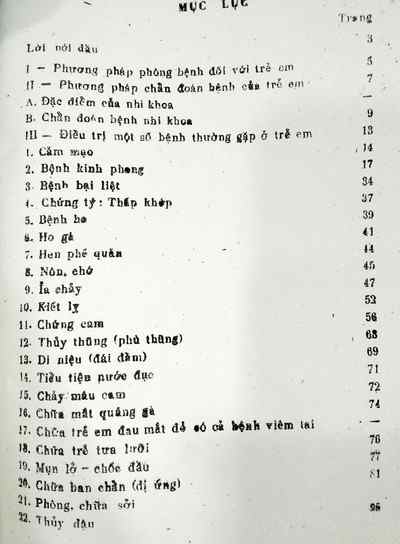Phòng và chữa bệnh trẻ em