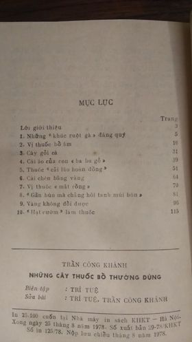 Những cây thuốc bổ thường dùng