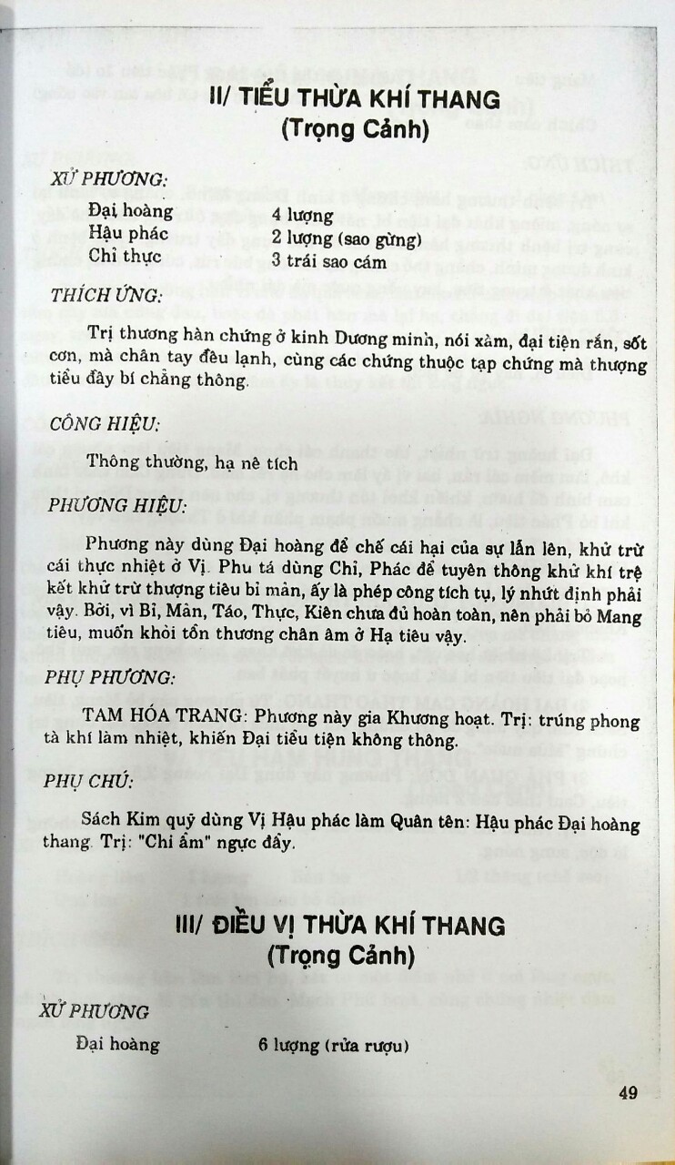 Sổ tay những bài thuốc thường dùng