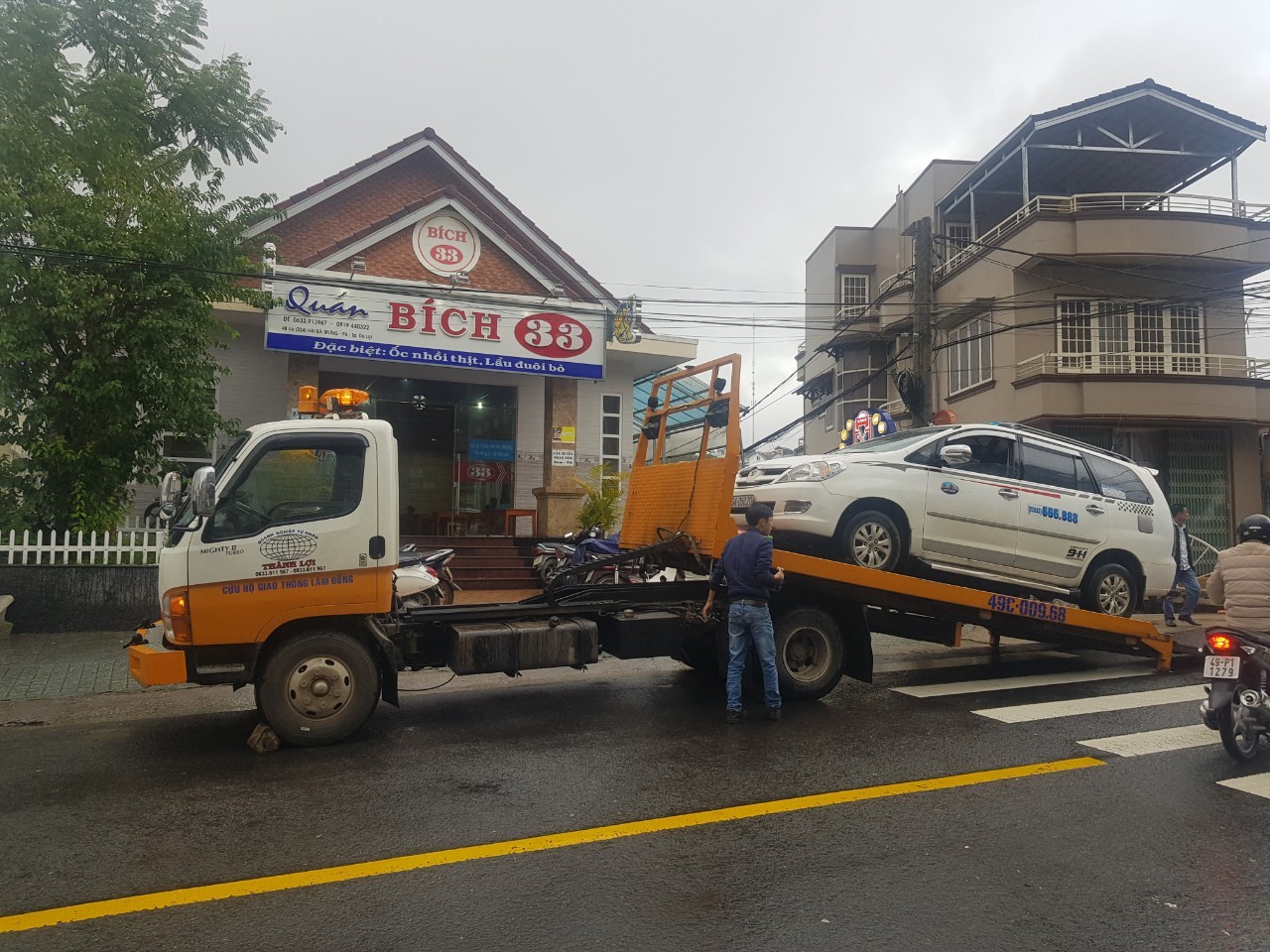 Cứu hộ xe ô tô tại Đà lạt - Thành lợi car service