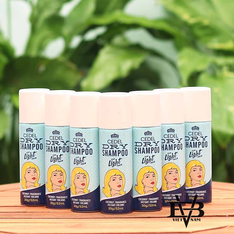 Dầu gội khô CEDEL For Light Hair 30g