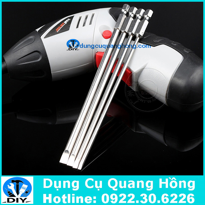 bo-4-mui-to-vit-2-canh-dai-150mm-chuoi-luc-giac-cho-khoan-pin-va-khoan-dien