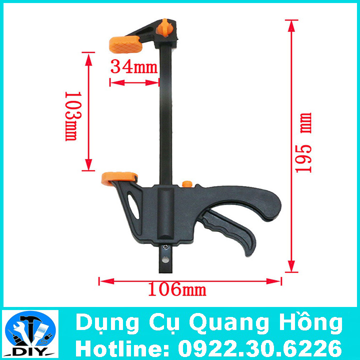 Cảo kẹp nhanh độ mở 103mm