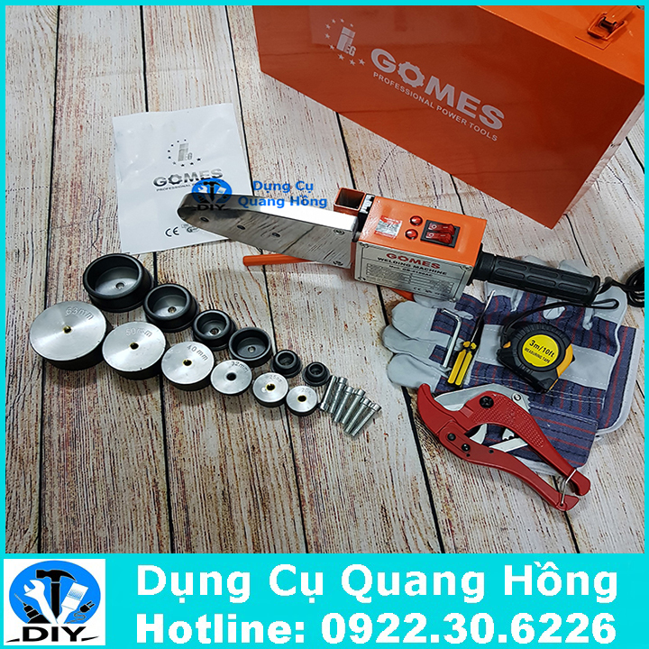 Máy hàn ống nhiệt Gomes 20 - 63mm GB-4150AC