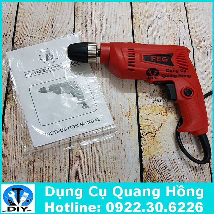 Máy khoan cầm tay FEG EG-512 chuyên dụng