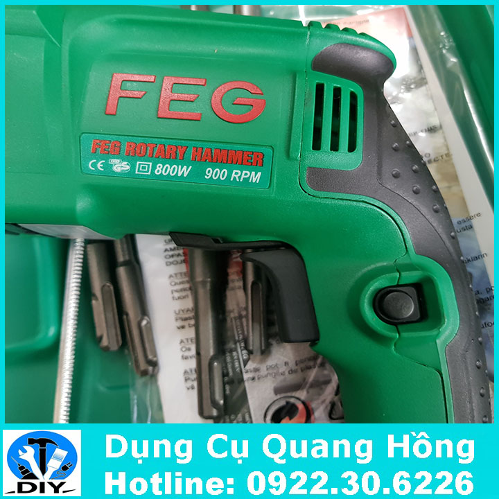 Máy khoan bê tông khoan tường FEG 2601SRE  - Tặng 1 bộ đầu vặn khẩu