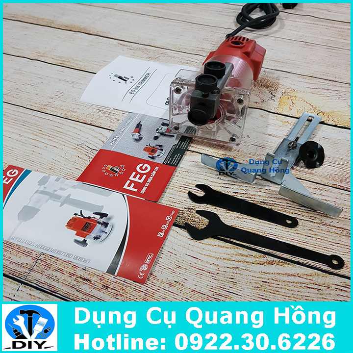 Máy phay, soi gỗ cầm tay FEG EG-306 chuyên dụng chính hãng