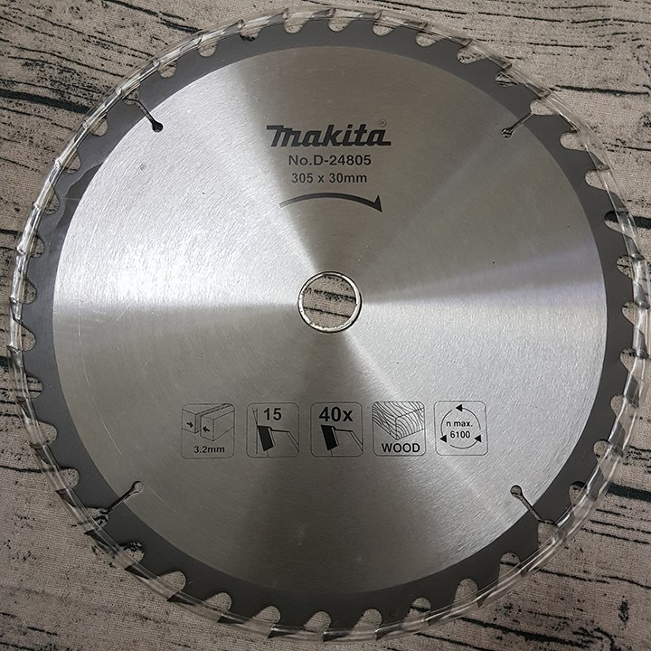 Lưỡi cắt gỗ makita 305mm x 30mm - 40 răng cưa