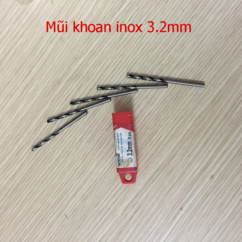 Mũi khoan inox Avatar - 3,2mm