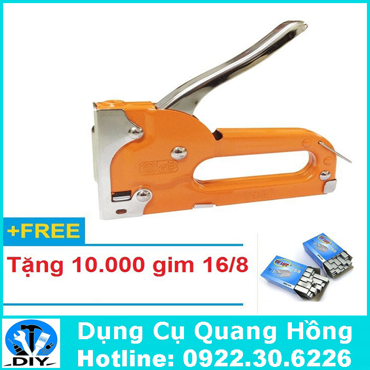 Súng bắn đinh ghim gỗ 8mm + 10000 ghim