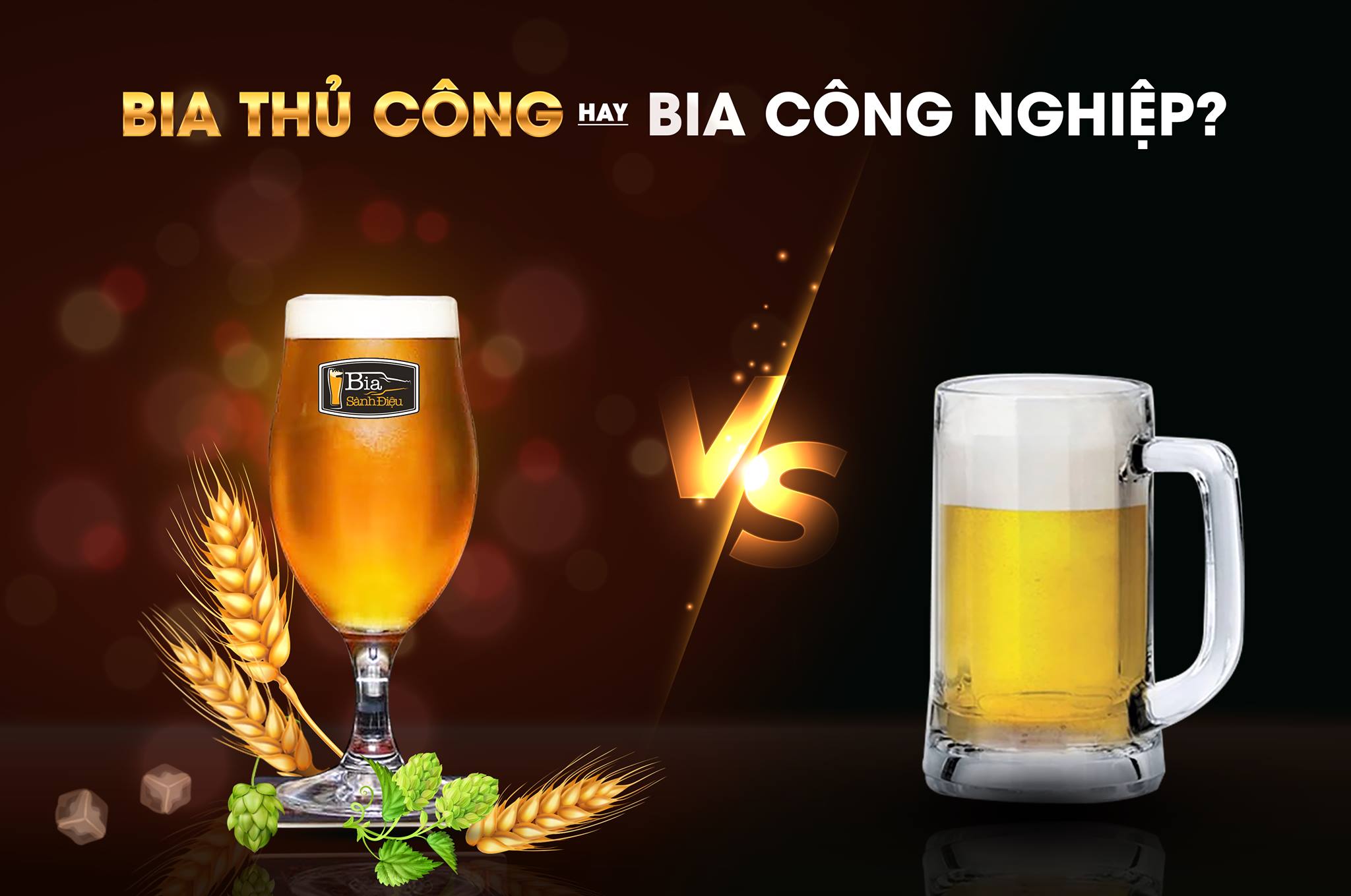 BIA THỦ CÔNG HAY BIA CÔNG NGHIỆP ??