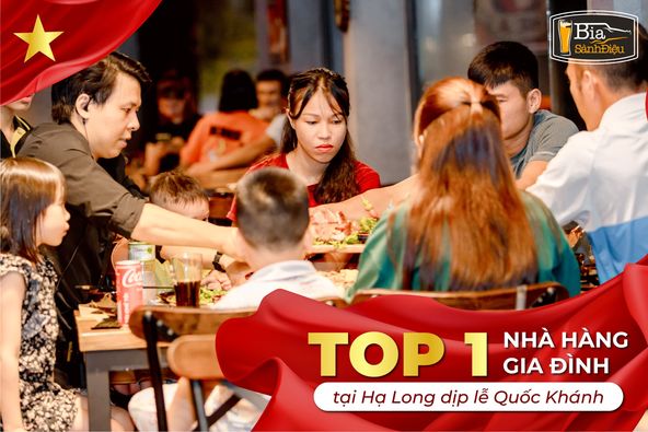 Top nhà hàng gia đình tại Hạ Long trong dịp lễ 2/9