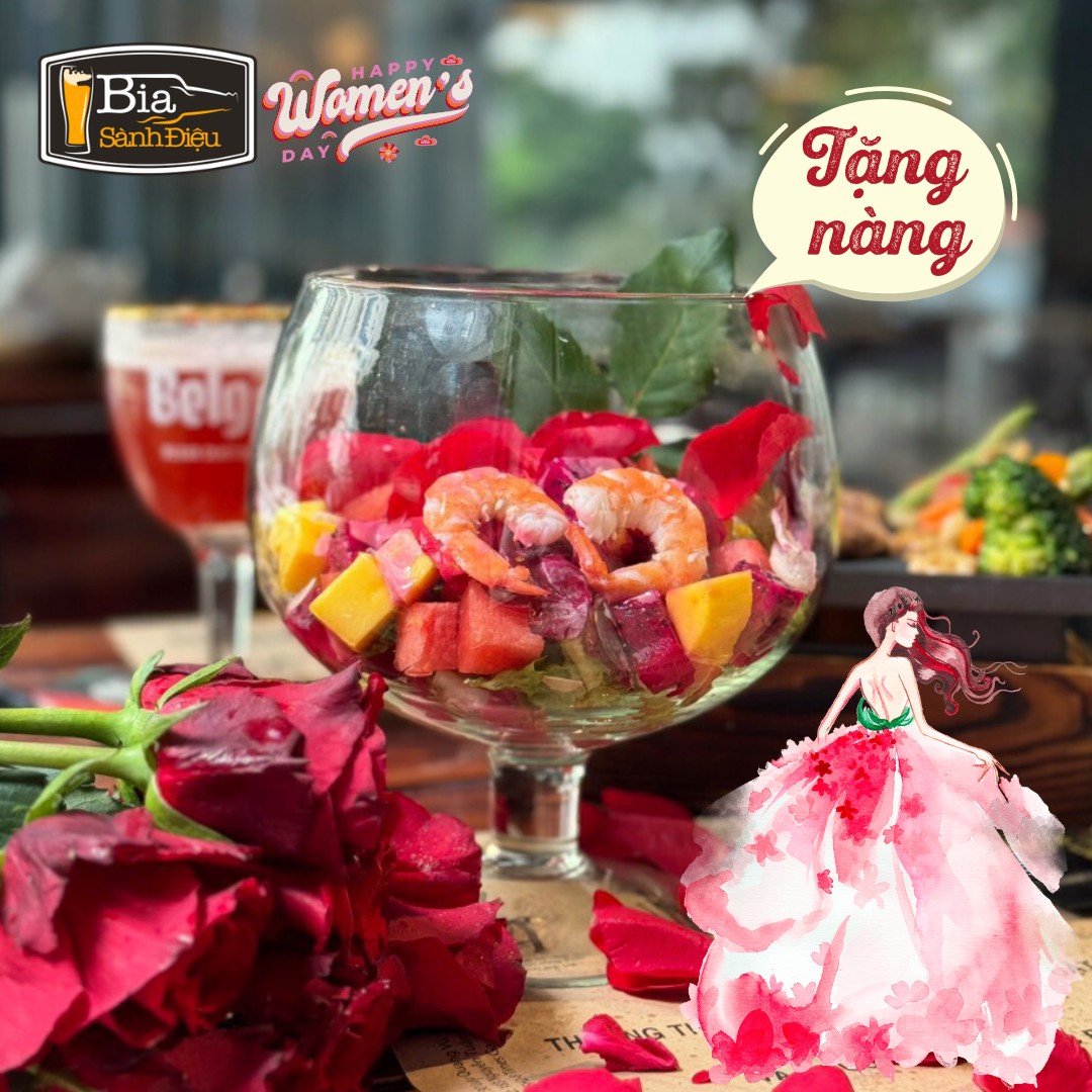 Mùng 8 tháng 3 - Tiệc vui quá xá !!