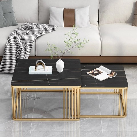 Bàn trà sofa chân sắt đẹp và hiện đại