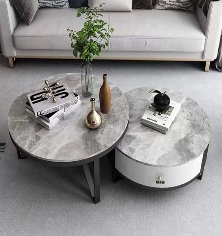 Bàn trà sofa chân sắt đẹp và hiện đại