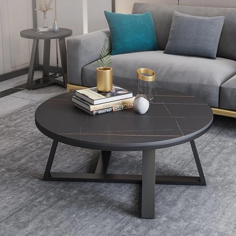 50+ Mẫu Bàn Trà Tròn, Bàn Sofa Tròn Chân Sắt Mặt Đá Đẹp, Hiện Đại