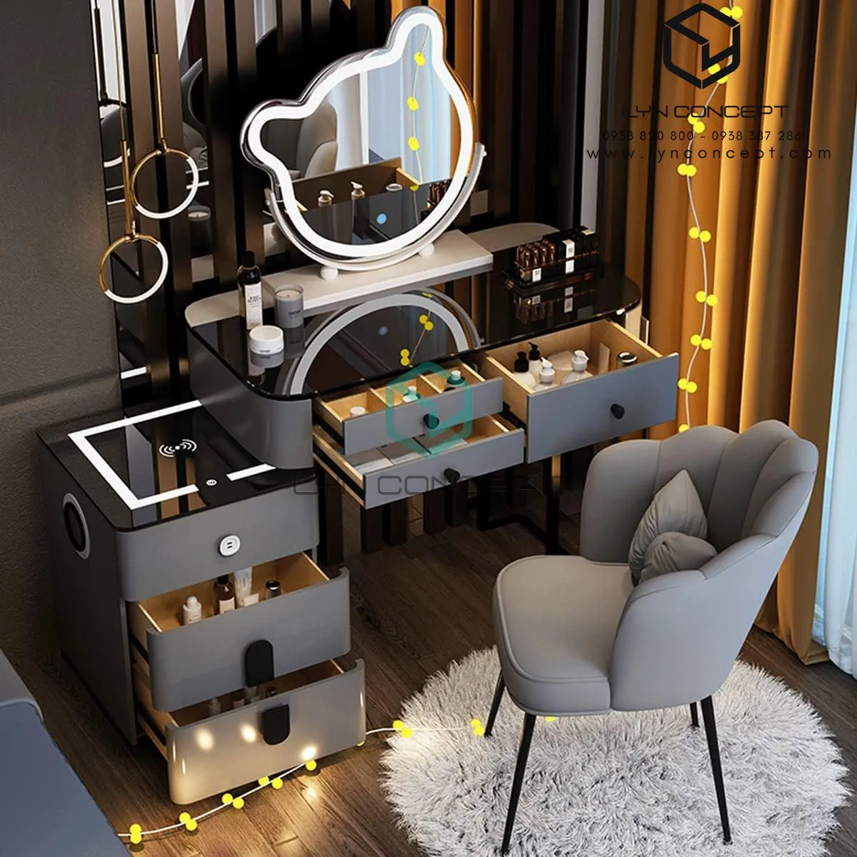 21+ Mẫu Bàn Trang Điểm Thông Minh Hot Nhất 2025