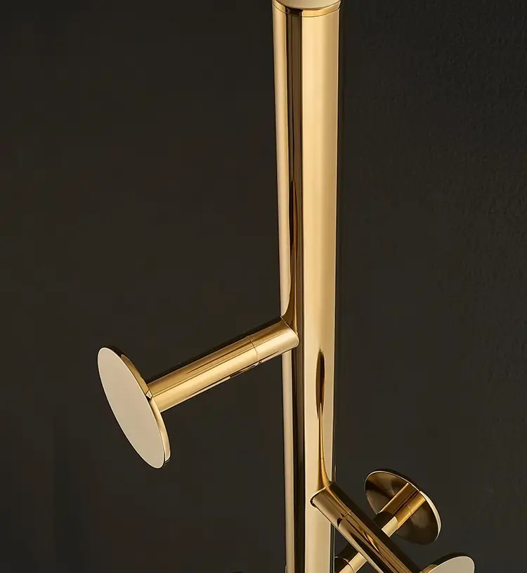 Premium Gold-Plated Stainless Steel Clothes Rack | Elegant & Refined