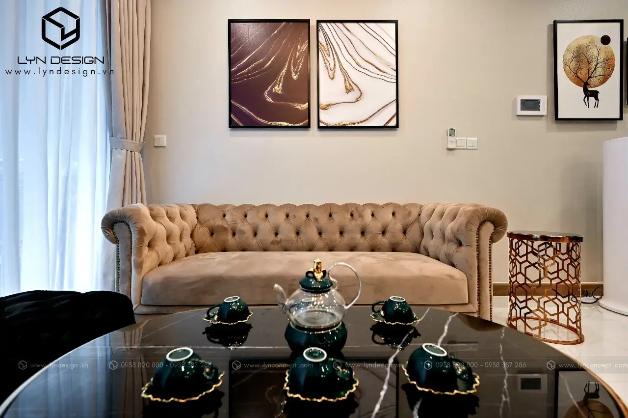 Hình Ảnh Thực Tế Sau Khi Thi Công Nội Thất Căn Hộ 2 Phòng Ngủ - Sunwah Pearl