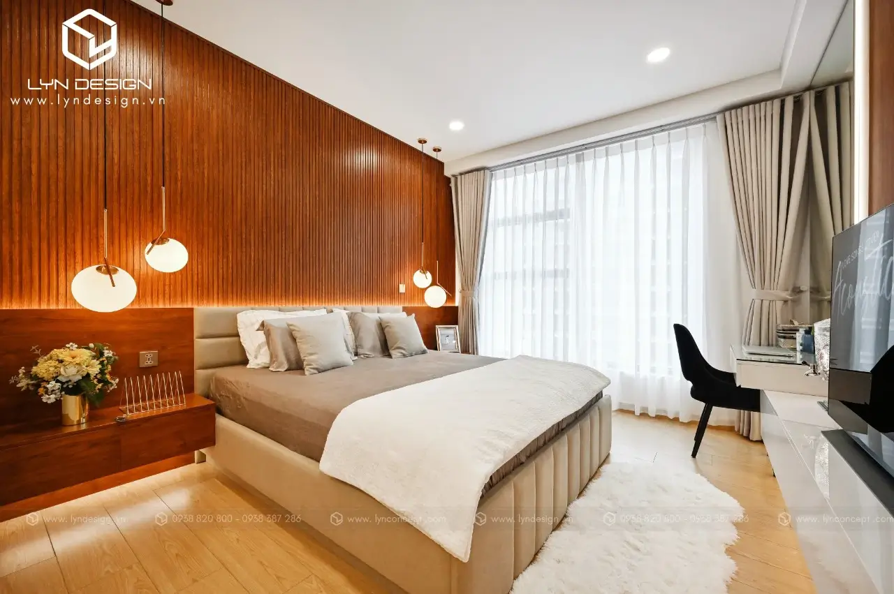 Hình Ảnh Thực Tế Sau Khi Thi Công Nội Thất Căn Hộ 2 Phòng Ngủ - Sunwah Pearl