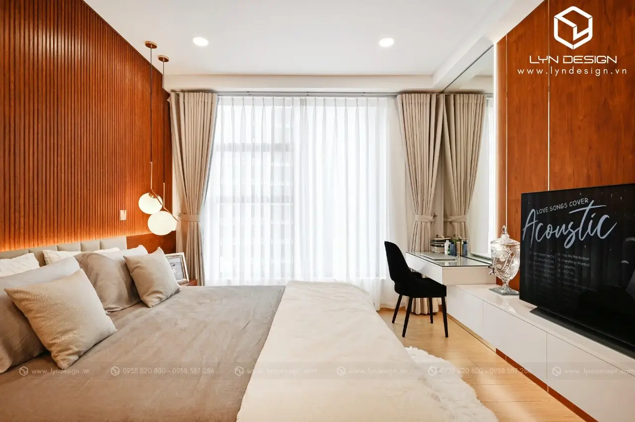 Hình Ảnh Thực Tế Sau Khi Thi Công Nội Thất Căn Hộ 2 Phòng Ngủ - Sunwah Pearl