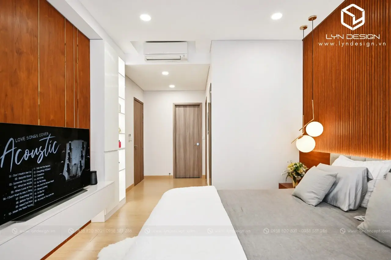 Hình Ảnh Thực Tế Sau Khi Thi Công Nội Thất Căn Hộ 2 Phòng Ngủ - Sunwah Pearl