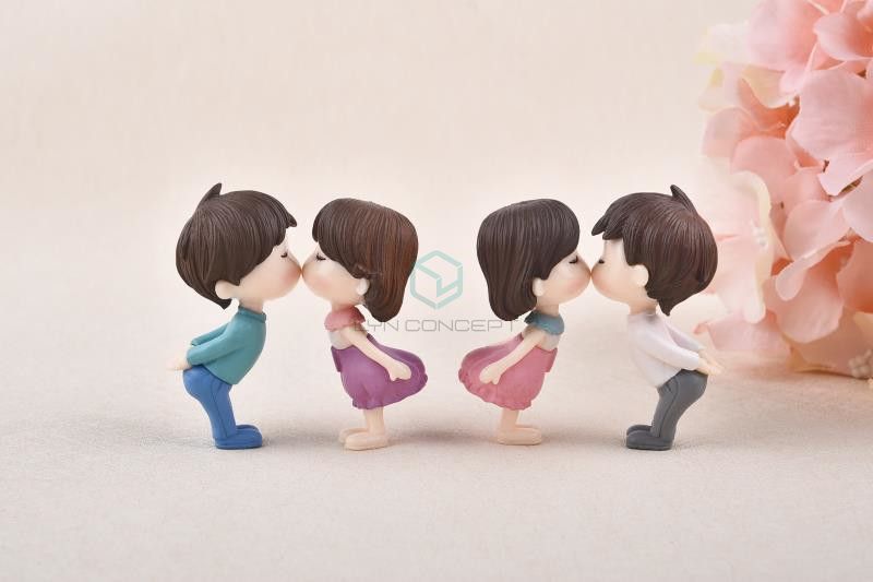 Bộ Tượng Trang Trí Cặp Đôi (Sweety Lovers) 04 - Main Image